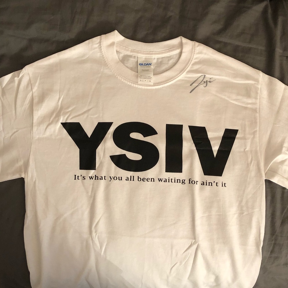 Rapper Logic YSIV Signed Shirt - Adult S